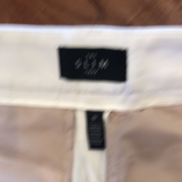 Slim white crop pants WHBM - Picture 4 of 6
